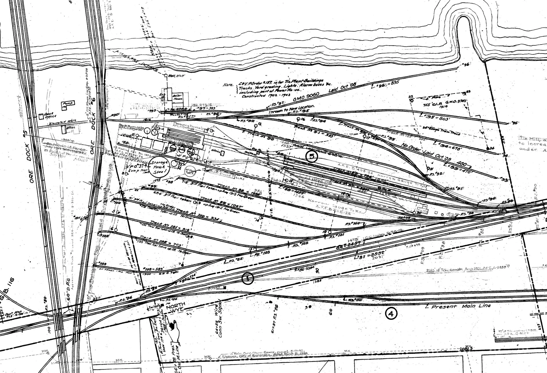 Escanaba Tie Treatment Plant